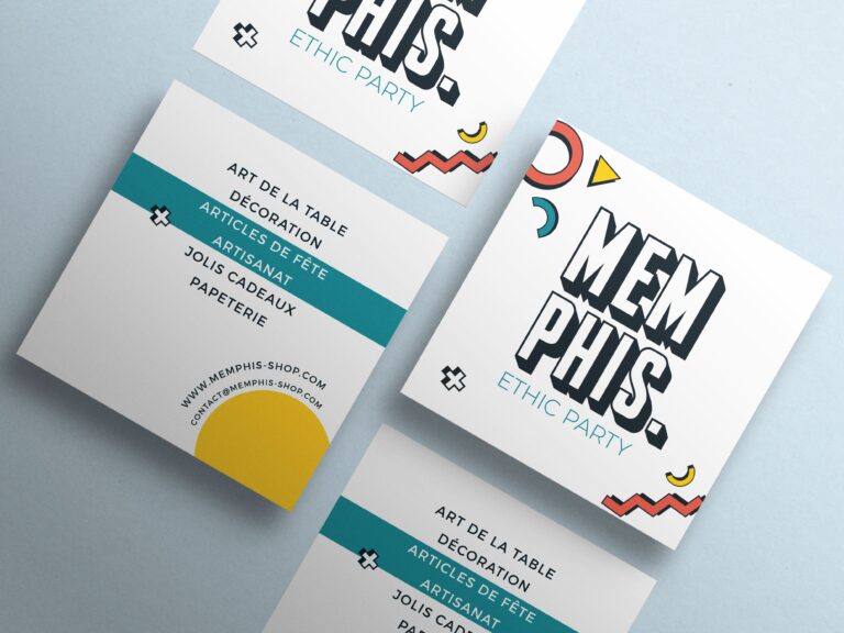 Alice Pieri - Carte de visite - Memphis Shop